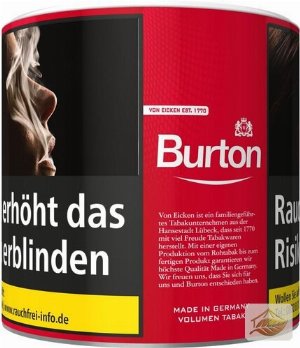 Burton Red Full Flavour L Volumentabak Dose