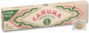 Canuma Bambusblättchen Slim mit integrierten Filter Tips