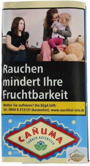 Canuma Bright Feinschnitt aromafreier Drehtabak