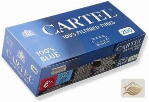 Cartel Extra Long Filterhülsen 100mm in Blau