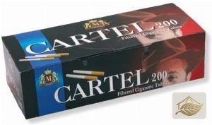 Cartel King-Size-Filterhülsen aus Holzfaser