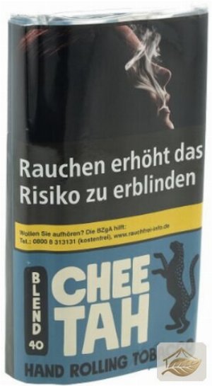 Chee Tah No. 40 Blau Halfzware Feinschnitt im Pouch