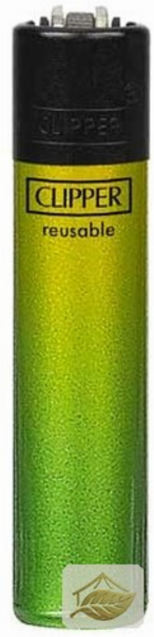 Clipper Crystal Gradient, Farbverlauf Gelb-Grün