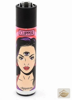 Clipper Girlz Edition – Nachfüllbares Feuerzeug „Drittes Auge