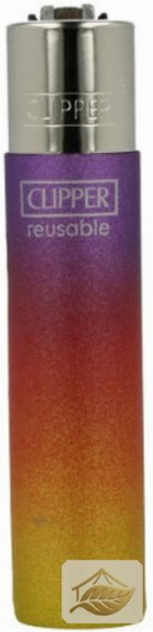 Clipper Triple Gradient, Farbverlauf Lila-Rot-Gelb