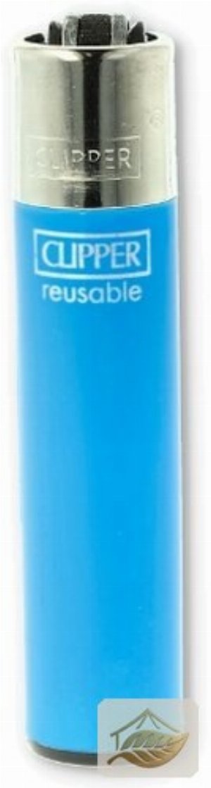 Clipper Uni Solid Branded, Hellblau