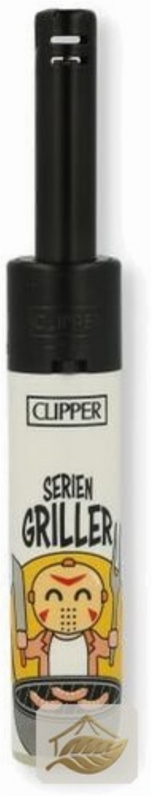 Clipper Stabfeuerzeug Grillmotiv, Modell 1v4