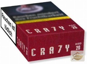 Crazy Red Filterzigaretten 20er