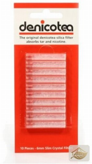 Denicotea Slimline 6 mm Kieselgel-Filter