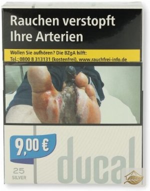 Ducal Silver Zigaretten XL 24er