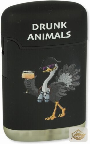 Easy Torch Drunk Animals Strauß, Jetflame-Feuerzeug