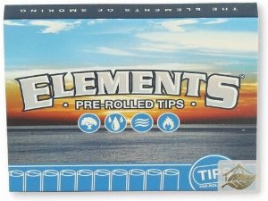 Elements Pre-Rolled Tips chlorfrei aus Papier