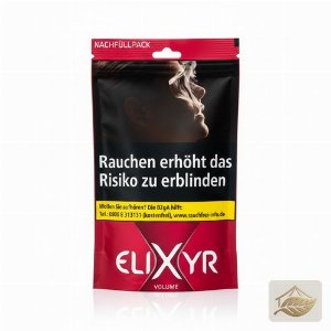 Elixyr Rot Volumentabak American Blend 95g Beutel