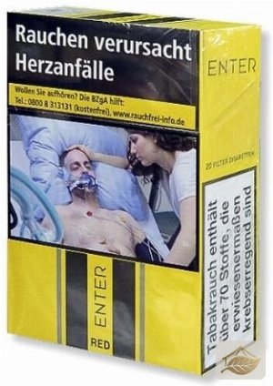 Enter Red Box Filterzigaretten mit Acetatfilter