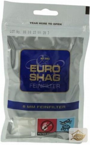 Euro Shag Feinfilter 8mm Eindrehfilter