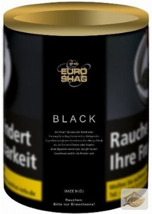 Euro Shag Black Zware kräftiger Stopftabak
