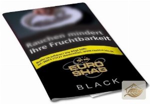 Euro Shag Black Zware Feinschnitt im Päckchen