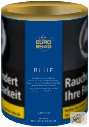Euro Shag Blue Halfzware Feinschnitt in der Dose