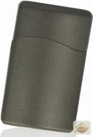 Eurojet Turbo Sturmfeuerzeug in Gunmetal Matt, Piezo-Zündung