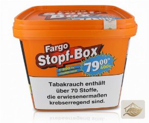 Fargo Orange XXXL Volumentabak im Eimer zum Stopfen