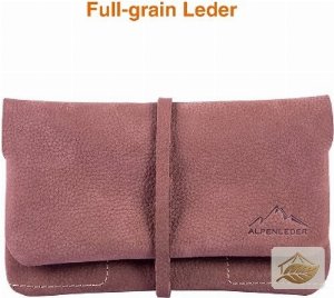 Beppi Old Wood Alpenleder Tabaktasche für Selbstdreher