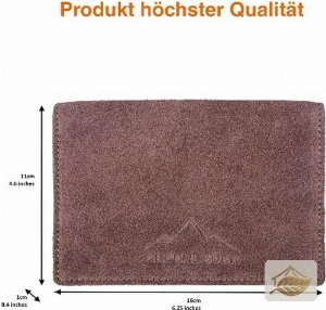 Sepp Leder Biscut Tabaktasche aus Büffelleder