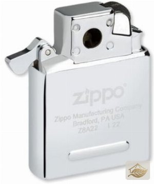 Zippo-Gaseinsatz für Pfeife, Chrome