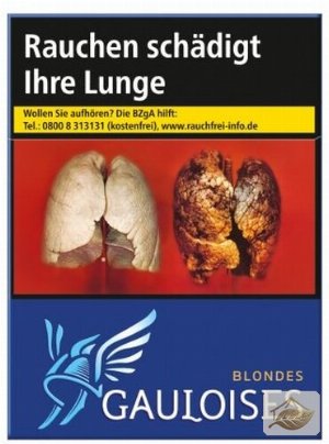 Gauloises Blondes Blau 20er