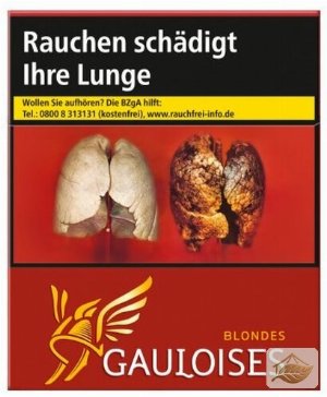 Gauloises Blondes Rot XXXL 22er