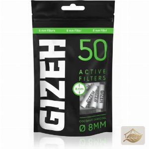 Gizeh Black Aktivkohlefilter 8 mm im Beutel