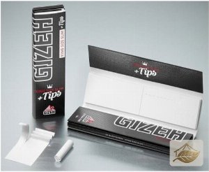 Gizeh Black King Size Slim Papers mit Filter Tips