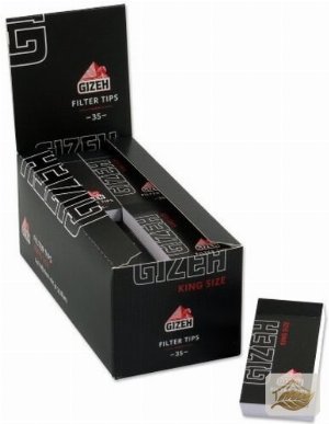 Gizeh Black Regular Filter Tips zum Eindrehen