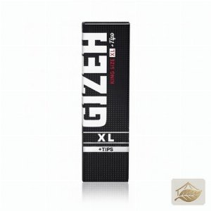 Gizeh Black XL Longpapers mit Tips (King Size)