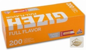 Gizeh Gelb Full Flavor Filterhülsen zum Stopfen