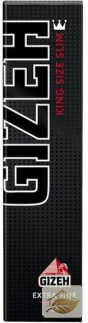 Gizeh Black King Size Slim ultrafeine Papers