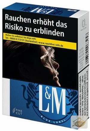 L&M Blue 20er
