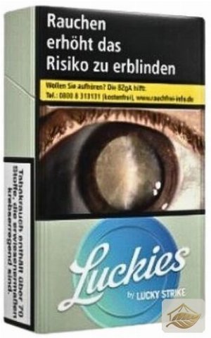 Luckies  by Lucky Strike Blue 20er