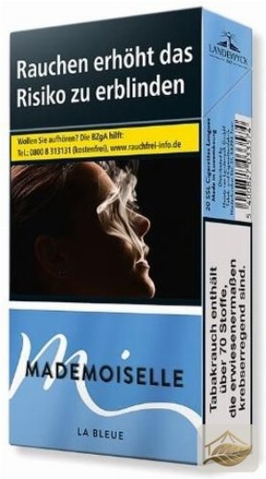 Mademoiselle La Bleue Zigaretten 20er