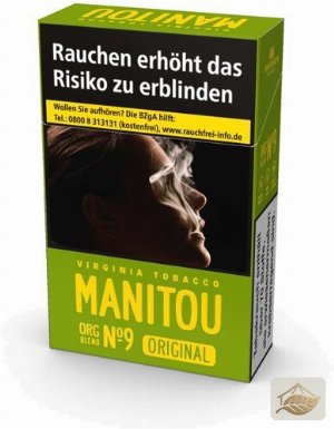 Manitou Green ORG Blend No.9  ohne Zusätze 20er