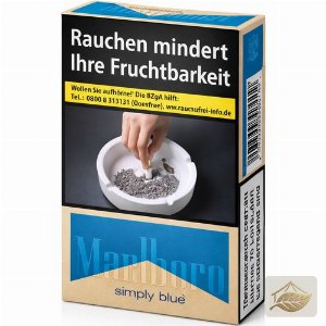 Marlboro Simply Blue ohne Zusätze 20er