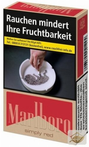 Marlboro Simply Red ohne Zusätze 20er