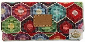 Mestango Leinen-Drehertasche Rhombus