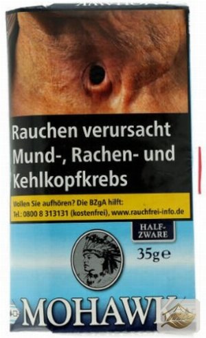 Mohawk Blue Halfzware Feinschnitt mittelkräftig