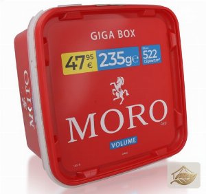Moro Rot Volumentabak in der Giga-Box