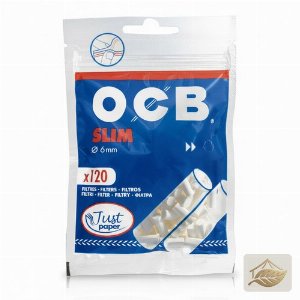 OCB Just Paper Slim Papierfilter 6mm ohne Kunststoff