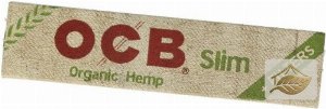 OCB Organic Hemp Slim Bio-Hanf-Drehpapier mit Tips
