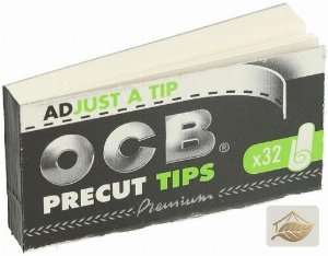 OCB Premium Precut Eindrehfilter aus Papier