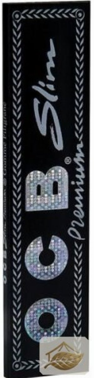 OCB Schwarz Premium Long Slim Blättchen extra lang