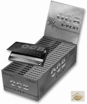 OCB X-Pert Silber Kurz ultratransparentes Drehpapier
