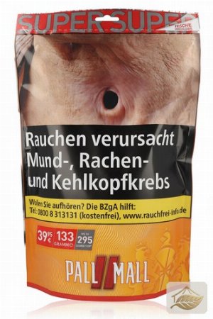 Pall Mall Allround Gelb Volumentabak, Super-Beutel